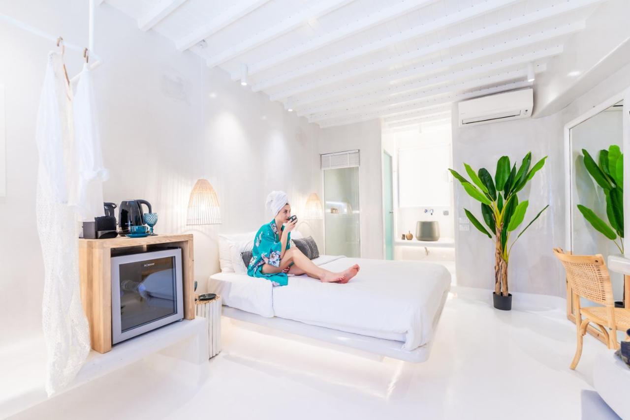 Anastasia'S Visage II Stylish Accommodation Rooms City Center Mykonos Mykonos Town ภายนอก รูปภาพ